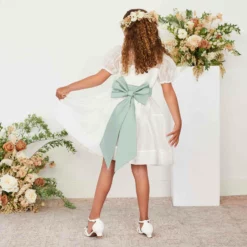 Liz Flower Girl Sash - Sage 11 Liz Flower Girl Sash - Sage -US Skirt Sales 2024 sage liz flower girl sash 02 f660cf61 c70a 4285 b61b 529e05369a3f