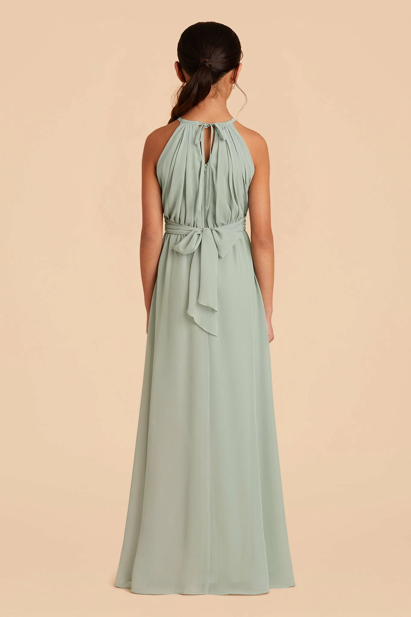 Sienna Junior Dress - Sage 7 Sienna Junior Dress - Sage - Image 7