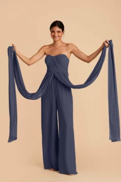 Gigi Convertible Jumpsuit - Slate Blue -US Skirt Sales 2024 slate blue gigi convertible bridesmaid jumpsuit 02 ebe0f310 0177 449a aa7b cb7013b795d9