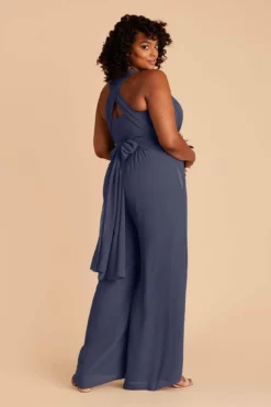 Gigi Convertible Jumpsuit - Slate Blue -US Skirt Sales 2024 slate blue gigi convertible plus size bridesmaid jumpsuit 04 86d02775 3aea 41ce 881f 249c4f8a8061
