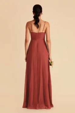 Amy Chiffon Dress - Spice -US Skirt Sales 2024 spice amy bridesmaid dress 04