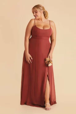 Amy Chiffon Dress - Spice -US Skirt Sales 2024 spice amy plus size bridesmaid dress 02 5a7187af 328b 4e80 8820 69fd7fe53a11