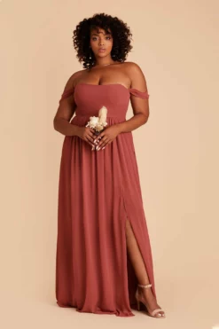 August Convertible Dress - Spice 12 August Convertible Dress - Spice -US Skirt Sales 2024 spice august plus size convertible bridesmaid dress 01