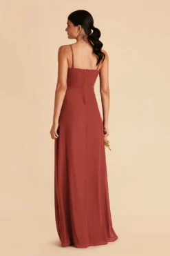 Chris Convertible Chiffon Dress - Spice -US Skirt Sales 2024 spice chris convertible bridesmaid dress 01