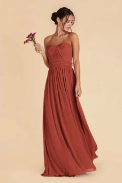 Grace Convertible Dress - Spice -US Skirt Sales 2024 spice grace convertible bridesmaid dress 03