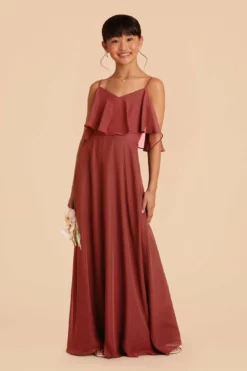 Janie Convertible Junior Dress - Spice -US Skirt Sales 2024 spice janie convertible junior bridesmaid dress 03