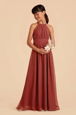 Sienna Junior Dress - Spice 8 Sienna Junior Dress - Spice -US Skirt Sales 2024 spice sienna junior bridesmaid dress 03