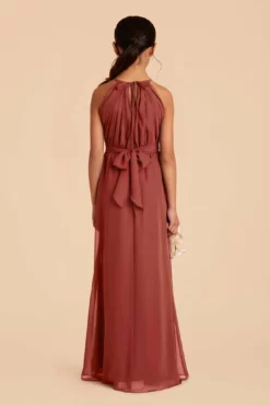 Sienna Junior Dress - Spice 9 Sienna Junior Dress - Spice -US Skirt Sales 2024 spice sienna junior bridesmaid dress 04
