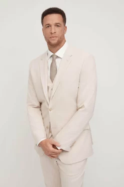 Tan Groomsman Suit By SuitShop -US Skirt Sales 2024 tan suitshop groomsmen suit jacket 08