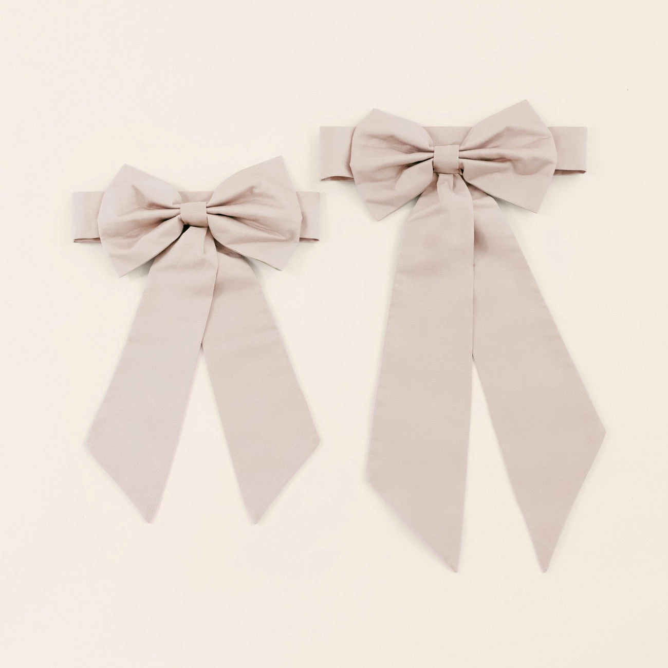 Liz Flower Girl Sash - Taupe 3 Liz Flower Girl Sash - Taupe - Image 3