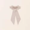 Liz Flower Girl Sash - Taupe