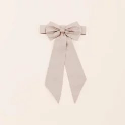 Liz Flower Girl Sash - Taupe