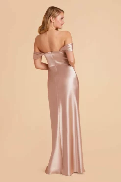Mia Shiny Satin Convertible Dress - Taupe 28 Mia Shiny Satin Convertible Dress - Taupe -US Skirt Sales 2024 taupe mia convertible satin bridesmaid dress 06