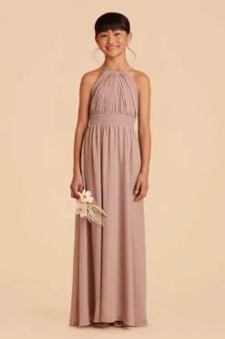 Sienna Junior Dress - Taupe