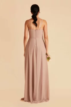 Winnie Convertible Chiffon Dress - Taupe 11 Winnie Convertible Chiffon Dress - Taupe -US Skirt Sales 2024 taupe winnie convertible bridesmaid dress 01