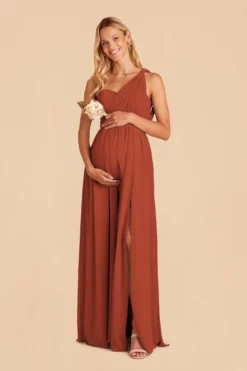 Grace Convertible Dress - Terracotta 24 Grace Convertible Dress - Terracotta -US Skirt Sales 2024 terracotta grace convertible bridesmaid dress 01