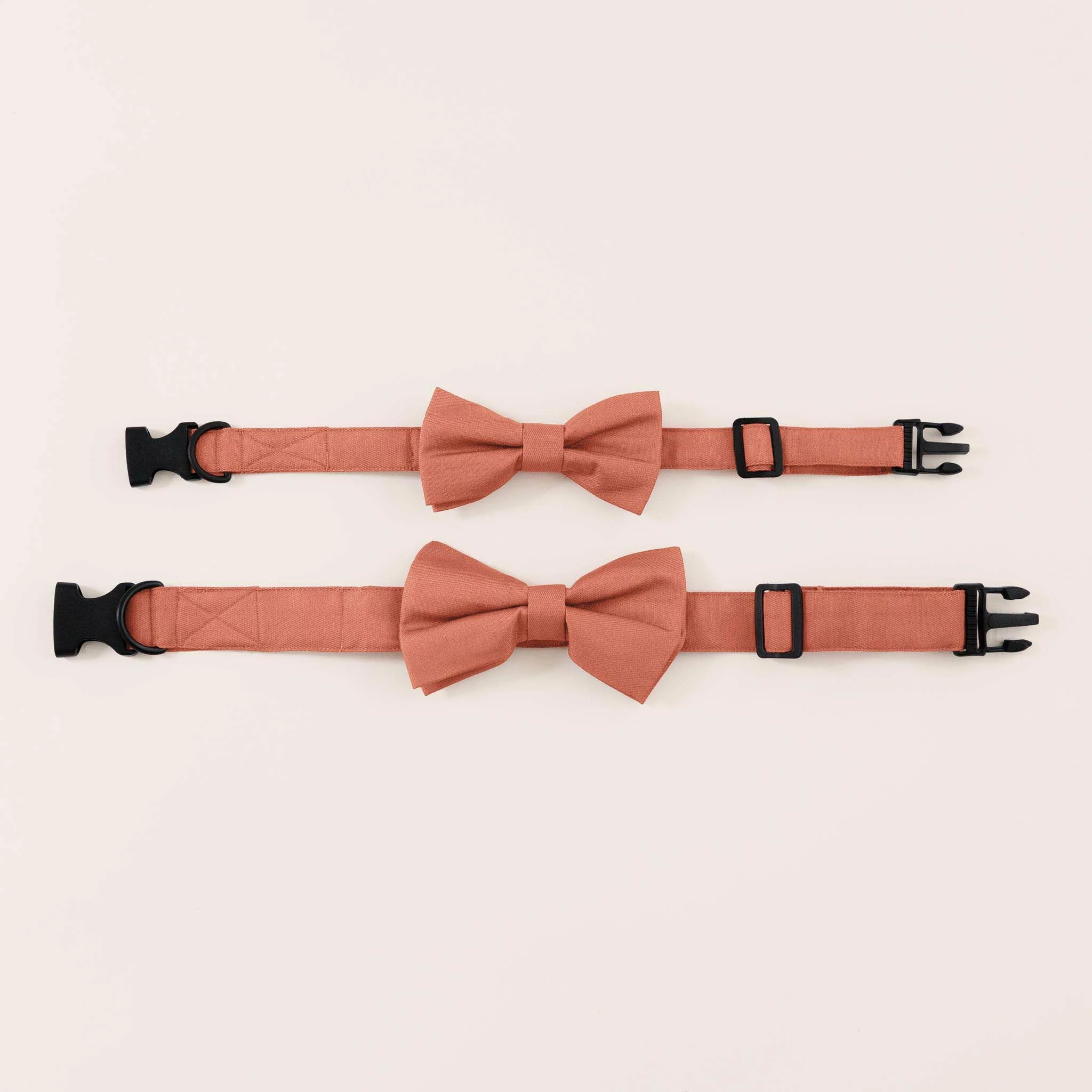 Sadie Dog Bow Tie Collar - Terracotta 3 Sadie Dog Bow Tie Collar - Terracotta - Image 3