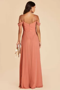 Spence Convertible Dress - Terracotta -US Skirt Sales 2024 terracotta spence convertible slit bridesmaid dress 03 9e82f63a 173e 49a0 90c6 71b3b0cb3301