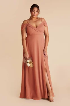 Spence Convertible Dress - Terracotta