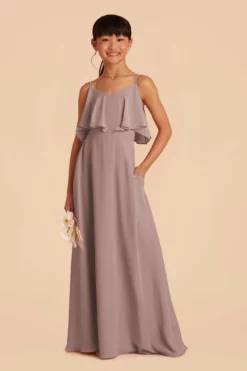 Janie Convertible Junior Dress - Toffee