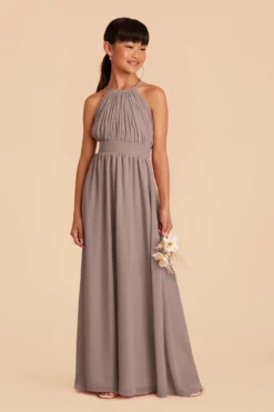Sienna Junior Dress - Toffee -US Skirt Sales 2024 toffee sienna junior bridesmaid dress 03