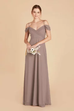 Spence Convertible Dress - Toffee -US Skirt Sales 2024 toffee spence convertible slit bridesmaid dress 04