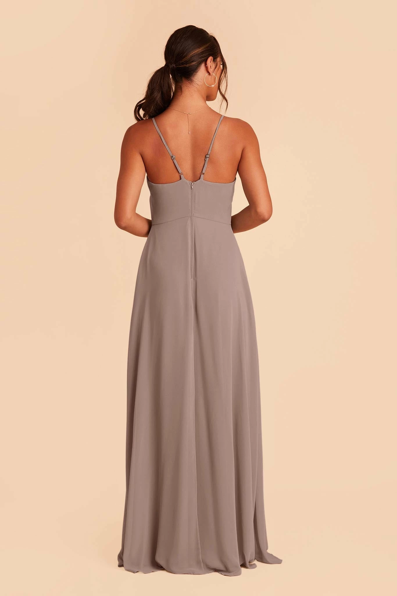 Theresa Chiffon Dress - Toffee 6 Theresa Chiffon Dress - Toffee - Image 6