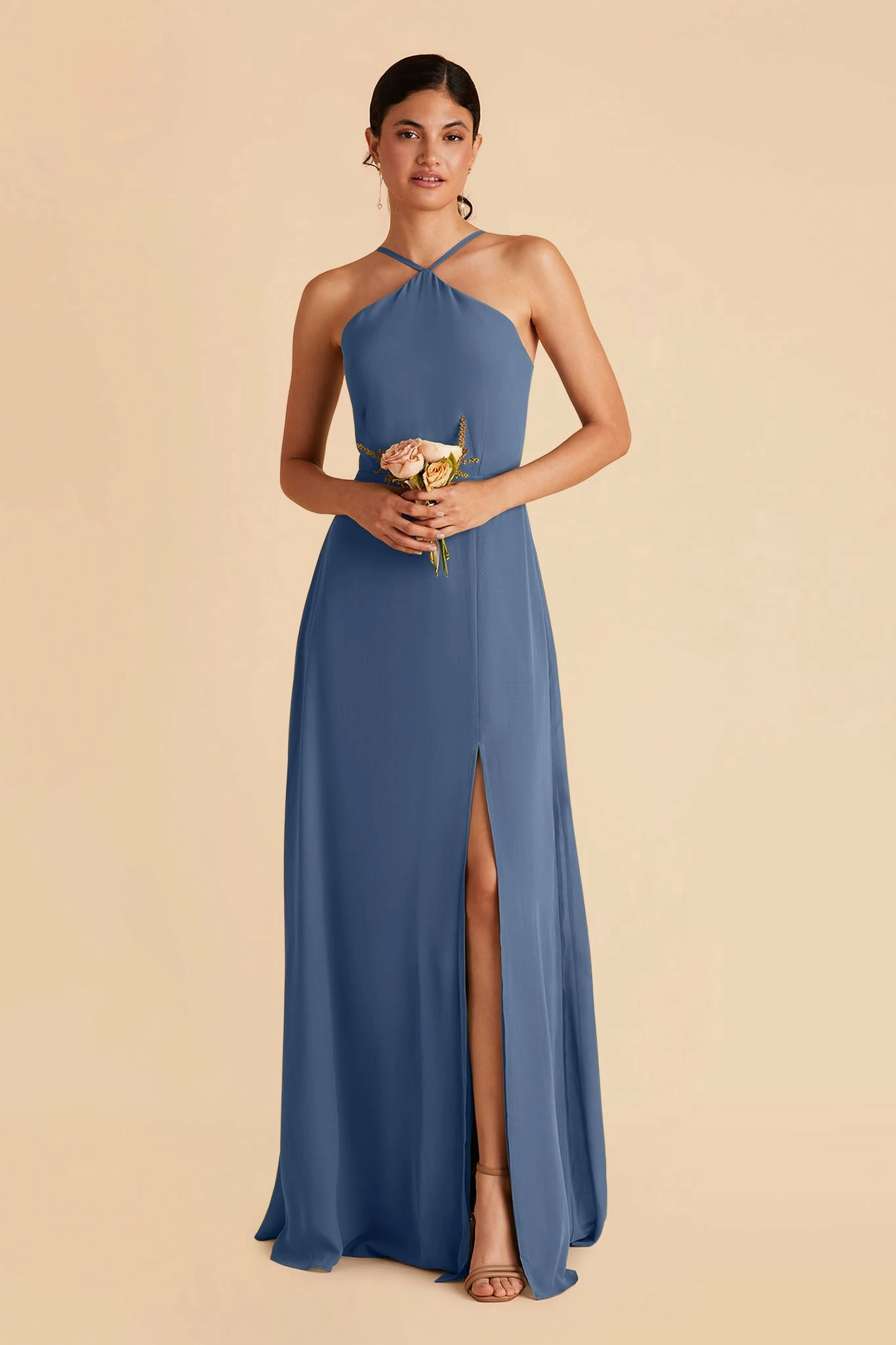 Juliet Chiffon Dress - Twilight 1 Juliet Chiffon Dress - Twilight