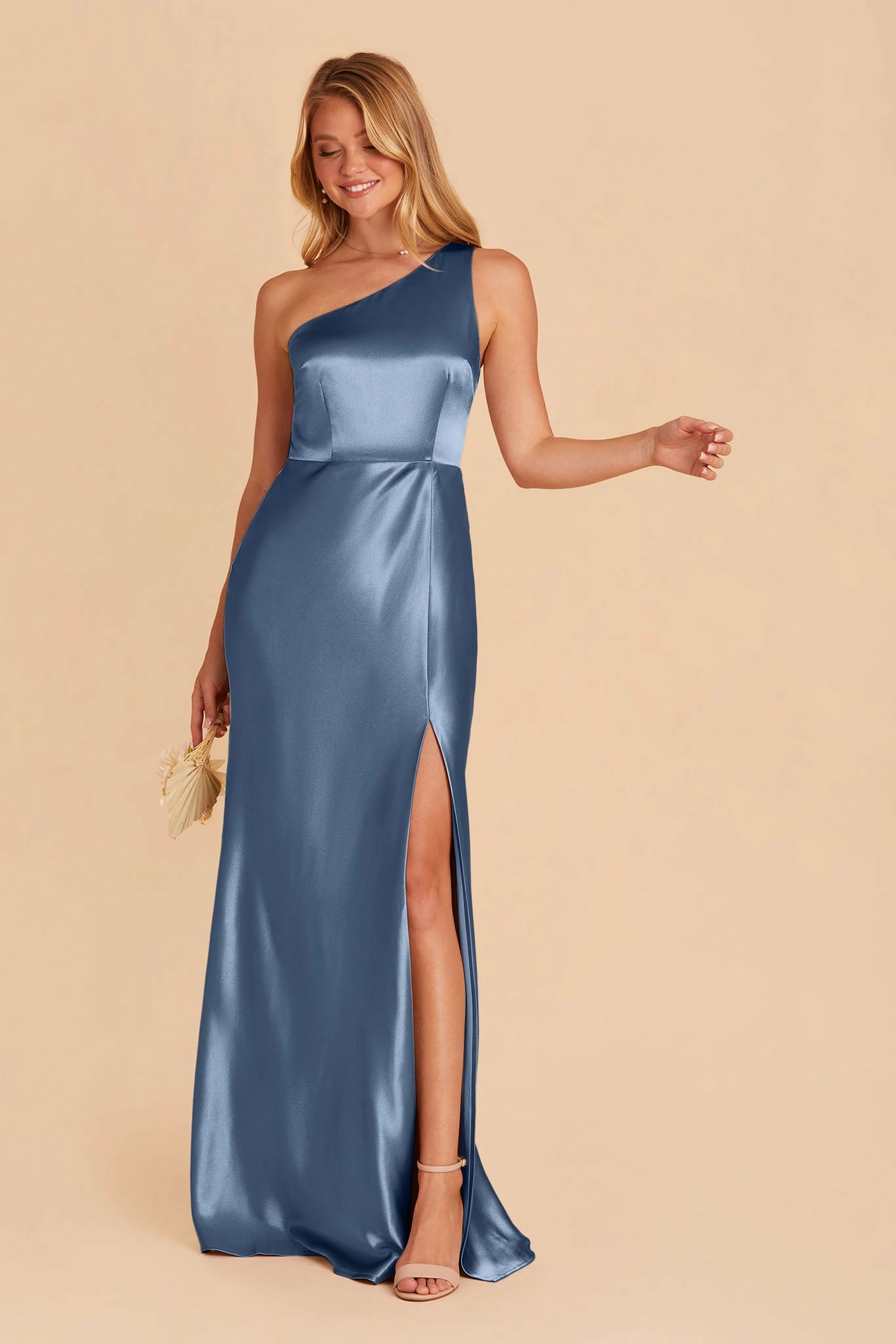 Kira Shiny Satin Dress - Twilight 4 Kira Shiny Satin Dress - Twilight - Image 4