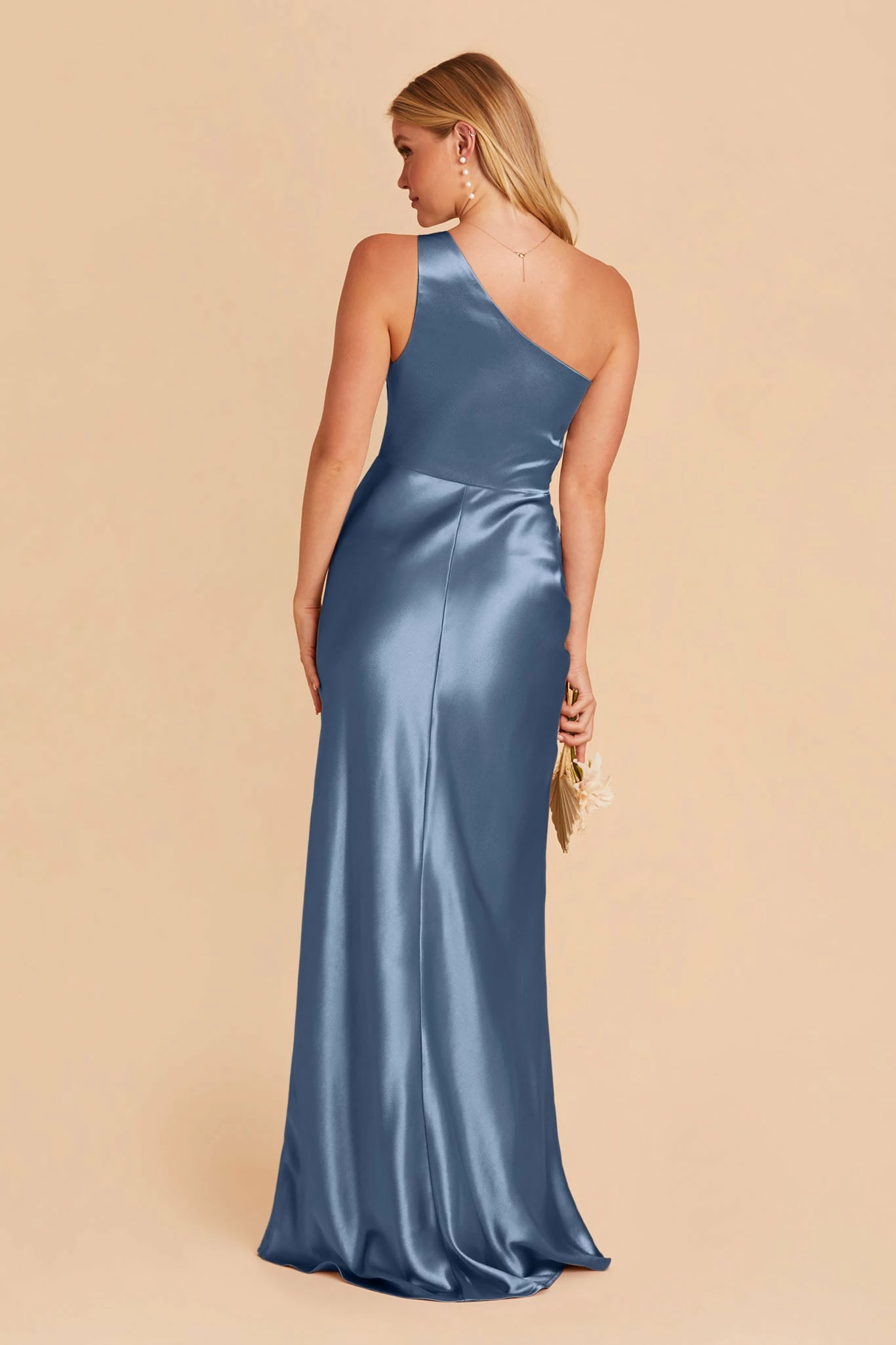 Kira Shiny Satin Dress - Twilight 5 Kira Shiny Satin Dress - Twilight - Image 5