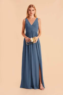 Laurie Empire Dress - Twilight 14 Laurie Empire Dress - Twilight -US Skirt Sales 2024 twilight laurie slit bridesmaid dress 03