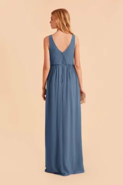 Laurie Empire Dress - Twilight 15 Laurie Empire Dress - Twilight -US Skirt Sales 2024 twilight laurie slit bridesmaid dress 04