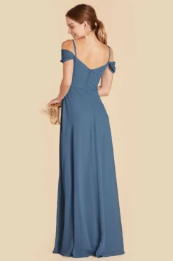 Spence Convertible Dress - Twilight -US Skirt Sales 2024 twilight spence convertible slit bridesmaid dress 01