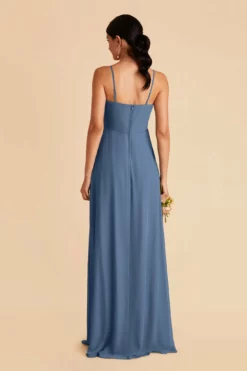 Winnie Convertible Chiffon Dress - Twilight 15 Winnie Convertible Chiffon Dress - Twilight -US Skirt Sales 2024 twilight winnie convertible slit bridesmaid dress 01